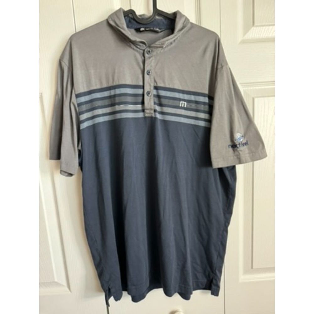 Mens Travis Mathew Polo Shirt Large